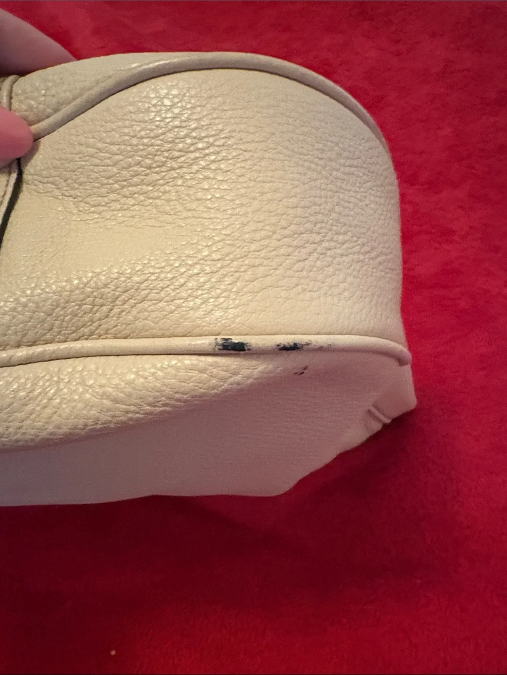 Marc Jacobs Pebbled Leather Hobo in Beige
